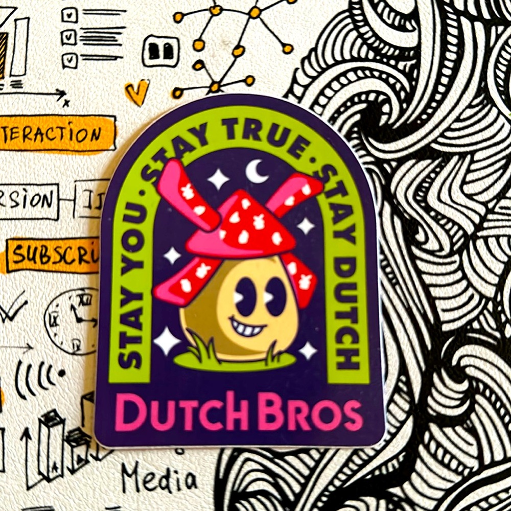 Dutch Bros Coffee - March 2023 Sticker Drop